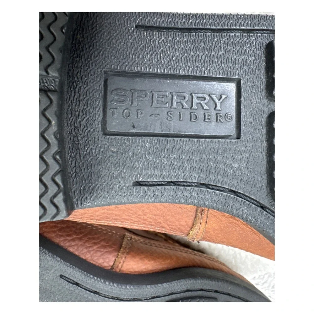 Sperry Top-Sider Kiltie Tassel Loafers Men 9.5M Brown Leather Boat Shoes 0673418